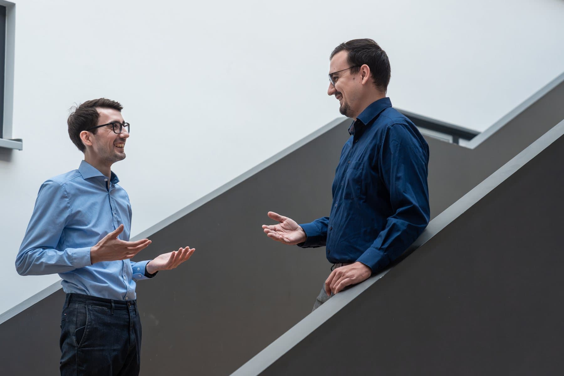 Gregor Ott und Lukas Vorschütz im Gespräch
